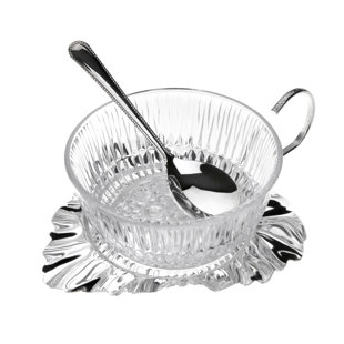 Corbell Silver Company Queen Anne Preserve Dish