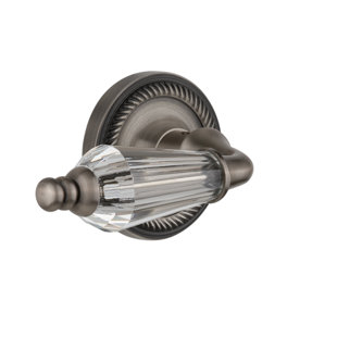 NOSTALGIC WAREHOUSE Rope Rosette Privacy (Bed & Bath) with Parlour Lever