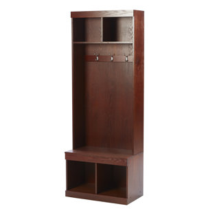 OPHELIA & CO. Lingenfelter Hall Tree 66cm Wide with Bench and Shoe Storage