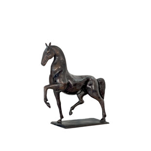 METROPOLITAN GALLERIES Bronze Contemporary Horse Sculpture