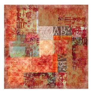 EAST URBAN HOME Tapete Schriftmuster 2.4m x 240cm