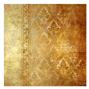 BLOOMSBURY MARKET Wallpaper Die 7 Tugenden 192 cm L x 192 cm B Rosa