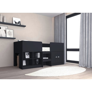 ISABELLE & MAX Hylton Single (3') Mate's & Captain's Daybed with Shelves