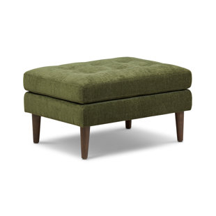 CORRIGAN STUDIO® Aghi 35" Wide Tufted Square Cocktail Ottoman