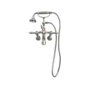 CHEVIOT PRODUCTS 2 Handle Bathroom Clawfoot Tub Faucet with Diverter