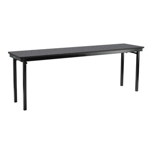 NATIONAL PUBLIC SEATING Max Seating Seminar Folding Table, MDF Core/Protect Edge