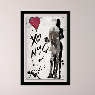 PICTURE PERFECT INTERNATIONAL 'Xo Nyc' Graphic Art Print