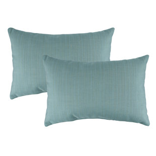 AUSTIN HORN CLASSICS Sunbrella® Indoor/Outdoor Reversible Throw Pillow (Set of 2)