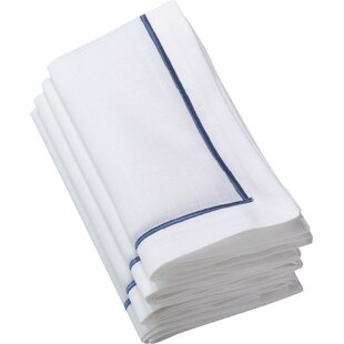 JOSS & MAIN Odelle Polyester No Pattern Square Napkin (Set of 4)