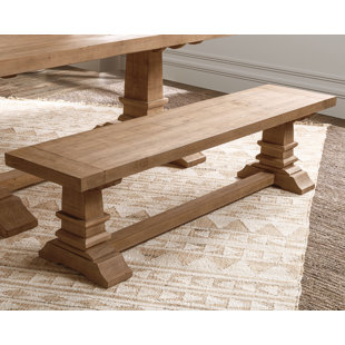 KOSAS HOME Allegra Reclaimed Pine Wood Dining Bench