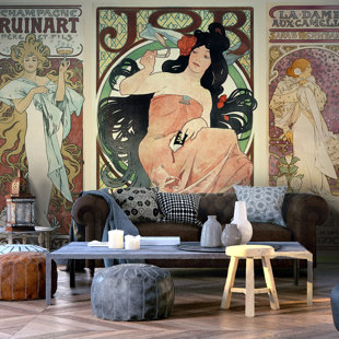 ARTGEIST USA Wall Mural Peel & Stick - Alphonse Mucha. Women's