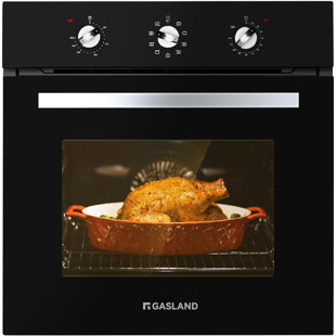 Gaslandchef 24" 2.3 Cu.ft Convection Electric Single Wall Oven In Stainless Steel With 9 Cooking Functions