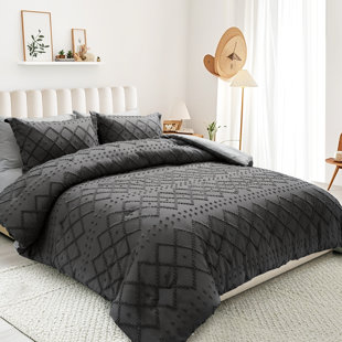 VISION VORTEX Cut Flower Colour Clash Comforter Set