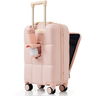 EASTERN FLOORING CENTER, INC. Luggage Sets, USB Port and front opening design, ABS Hard Shell Luggage