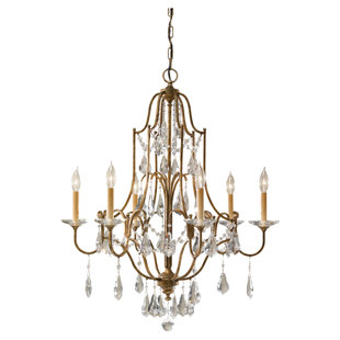 ASTORIA GRAND Drewett 6 - Light Dimmable Empire Chandelier