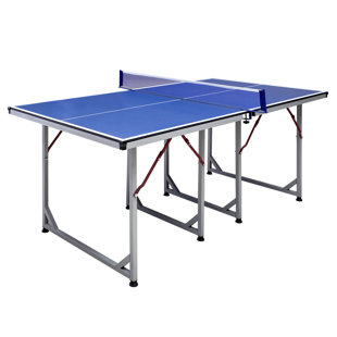 HATHAWAY GAMES Reflex Foldable Indoor Table Tennis Table with Paddles and Balls
