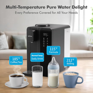 ECOVIVA MATE4 UV Countertop 7 Stages Instant Hot RO Water Filtration System