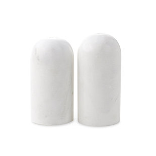 BIDKHOME Mabrle Salt and Pepper Shaker Set