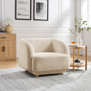 TRIPOWER COVE Mysta Upholstered Barrel Chair(Set of 2)