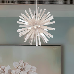 METROPOLITAN BY MINKA Minka Metropolitan Confluence - 12 Light Pendant in Piastra