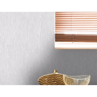 Superfresco Paintable Bark White Durable Heavy Duty Paste the Paper 10m x 52cm Matte Wallpaper Roll