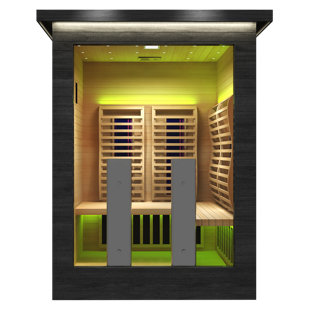 SUN HOME SAUNAS Sun Home Luminar™ Outdoor 2-Person Full-Spectrum Infrared Sauna