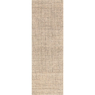 Arvin Olano x Rugs USA Melrose Checked Wool Area Rug