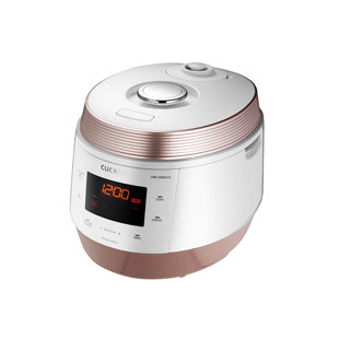 CUCKOO ELECTRONICS CUCKOO CMC-QSB501S 5QT Electric Pressure Cooker with 10 Menu Options and Stainless Steel Pot