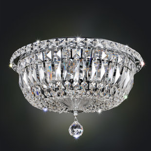 ALLEGRI BY KALCO LIGHTING Betti 6 - Light 14" Unique/Statement Bowl Semi Flush Mount