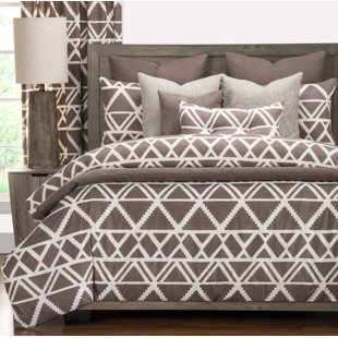 POLOGEAR Geo Tribe Geometric Shapes Duvet Cover & Insert Set