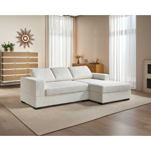 HOKKU DESIGNS Birkley 96'' Corduroy Sofa