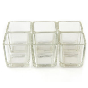 JECO INC. 2.5'' H Glass Tabletop Votive Holder