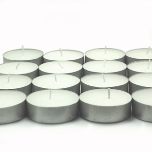 JECO INC. Citronella Scented Tealight Candle with Metal Holder