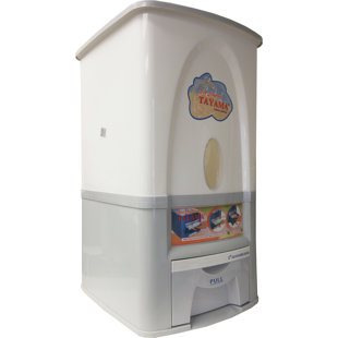 Tayama 55lbs. Capacity Rice Dispenser Grain Storage Container