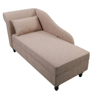 CANORA GREY Schaefer Upholstered Chaise Lounge