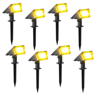HOME LIGHTING GALLERY INC. Solar Powered Integrated Led Pathway Light Kit (set Of 8)