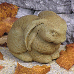 NICHOLS BROS. STONEWORKS Lop-Ear Bunny Statue