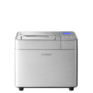 CUCKOO ELECTRONICS CUCKOO CBM-AAB101S 2 lb. Multi-Functional Bread Maker with 17 Menu Options, Crust Color Customization, Automatic Fruit & Nut Dispenser, 6 Accessories (Stainless Steel)