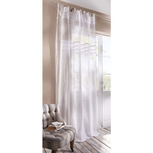 FAIRMONT PARK Gardine Durkee (1 Stück), halbtransparent