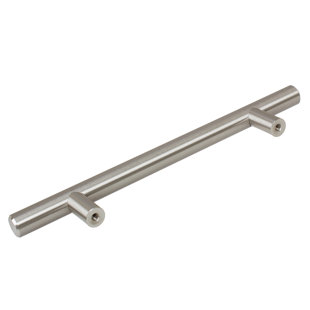 GLIDERITE HARDWARE 5-1/16" Center to Center Stainless Steel Bar Pull