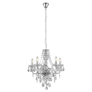 MERCER41 5-Light Candle-Style Chandelier