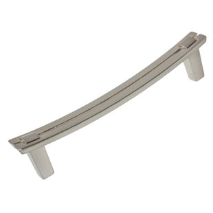 GLIDERITE HARDWARE 5-1/16" Center to Center Curved Dual Bar Cabinet Pull