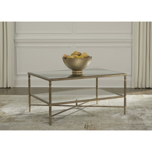 ROSDORF PARK Alsafi Glass Top Coffee Table