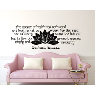 DECAL HOUSE The Secret of Health Wall Decal