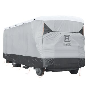 SkyShield Elastic, Zipper, Clip / Clamp Mildew Resistant RV Cover By Classic Accessories