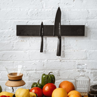 SCHMIDT BROTHERS CUTLERY Schmidt Brothers™ Cutlery Black 18" Wall Bar