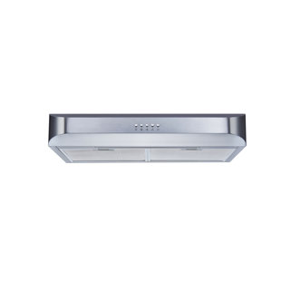 WINFLO 30" 330 CFM Convertible Under Cabinet Range Hood in Stainless Steel