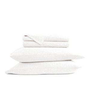 BECKY CAMERON 4 Piece 100% Cotton Jersey Knit Sheet Sets