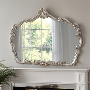ASTORIA GRAND Renaissance Duck Carved Landscape Wall Mirror