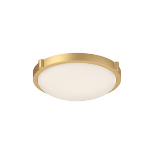 KUZCO LIGHTING Floyd Glass LED Flush Mount